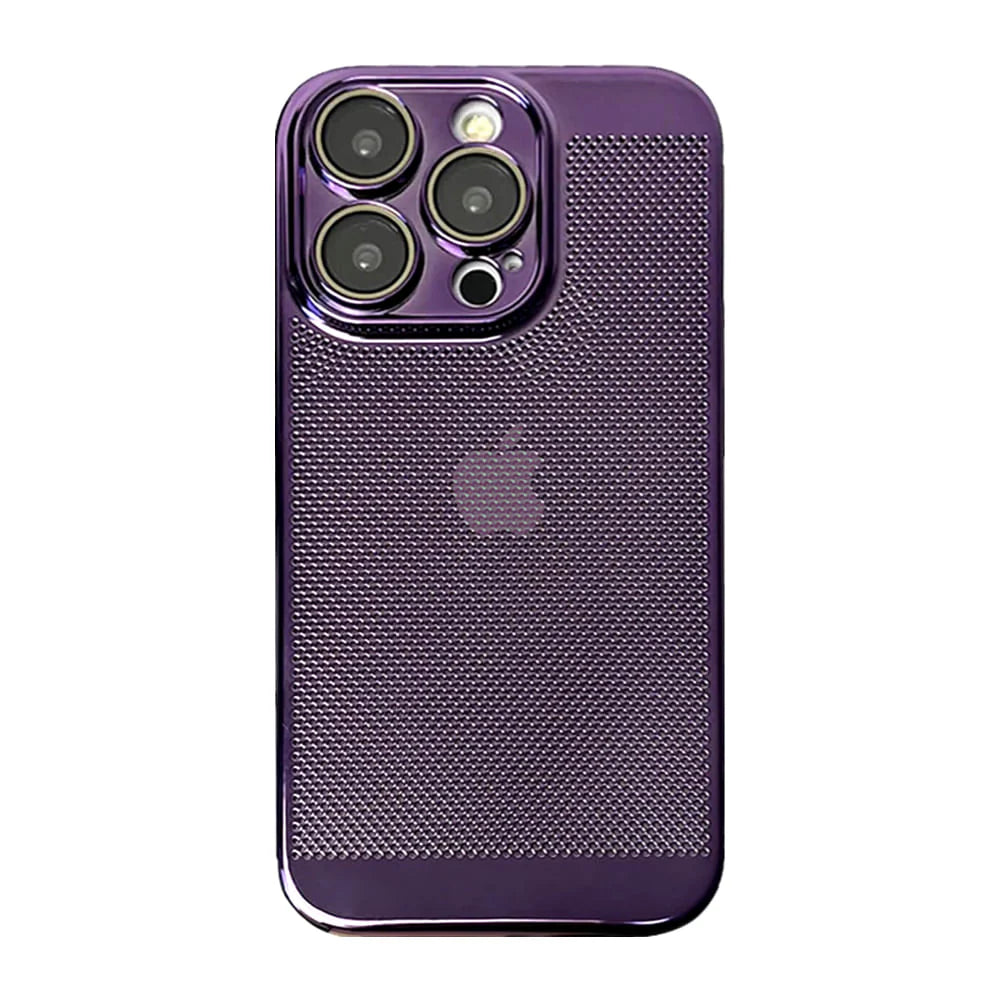 Electroplating Heat Dissipation iPhone Case For IPhone 16 - 13