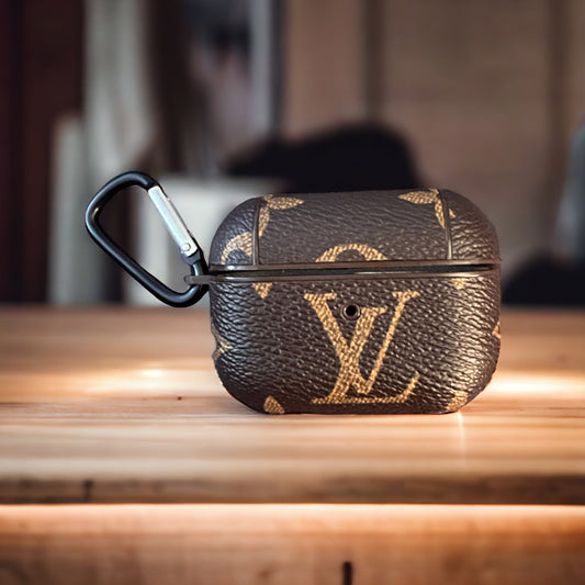 LV LARGE MONOGRAM AIRPOD PRO CASE