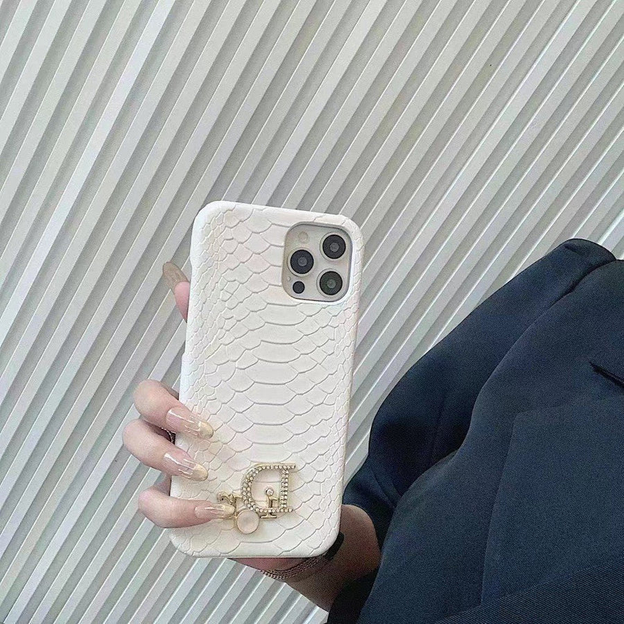 CD STYLISH SNAKE PATTERN IPHONE CASE FOR WOMEN