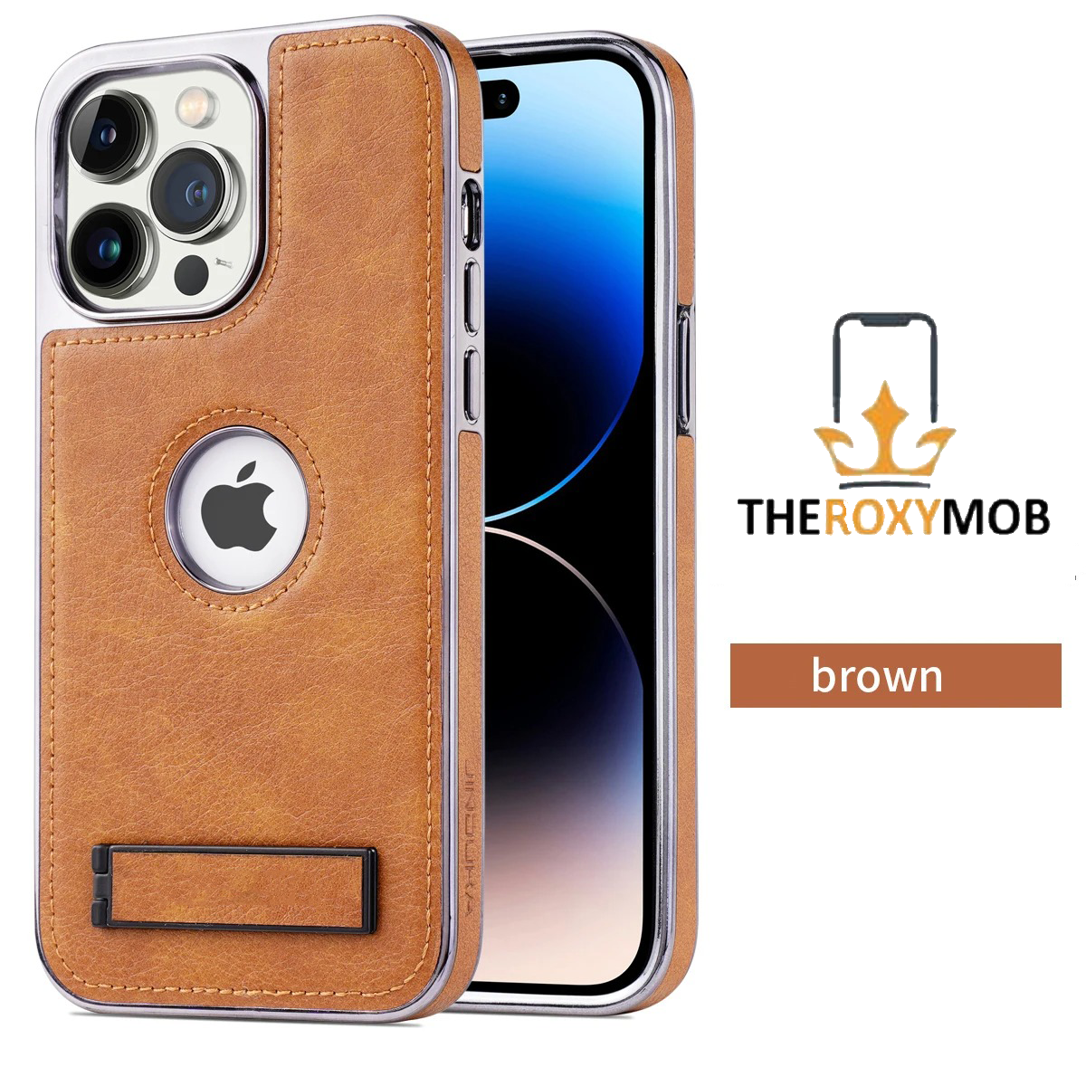 Luxury Leather Shockproof Case For iPhone 15 14  13