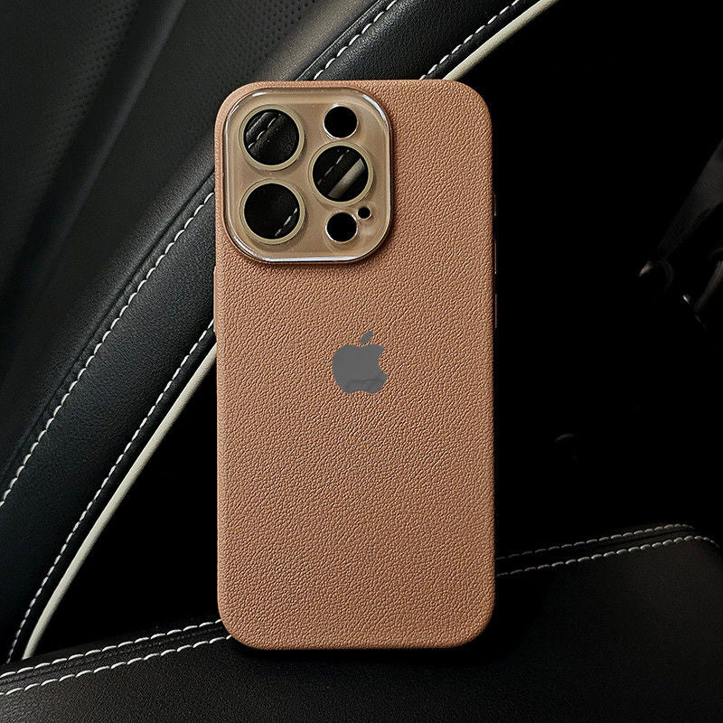 Luxury Leather Case For iPhone 16 / 15 / 14