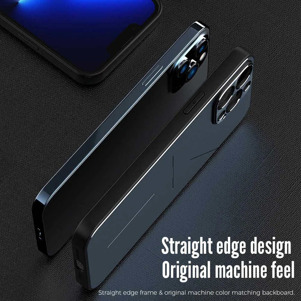 Aluminum Alloy TPU Frame Case with Camera Protection for iPhone 15 14 13 series