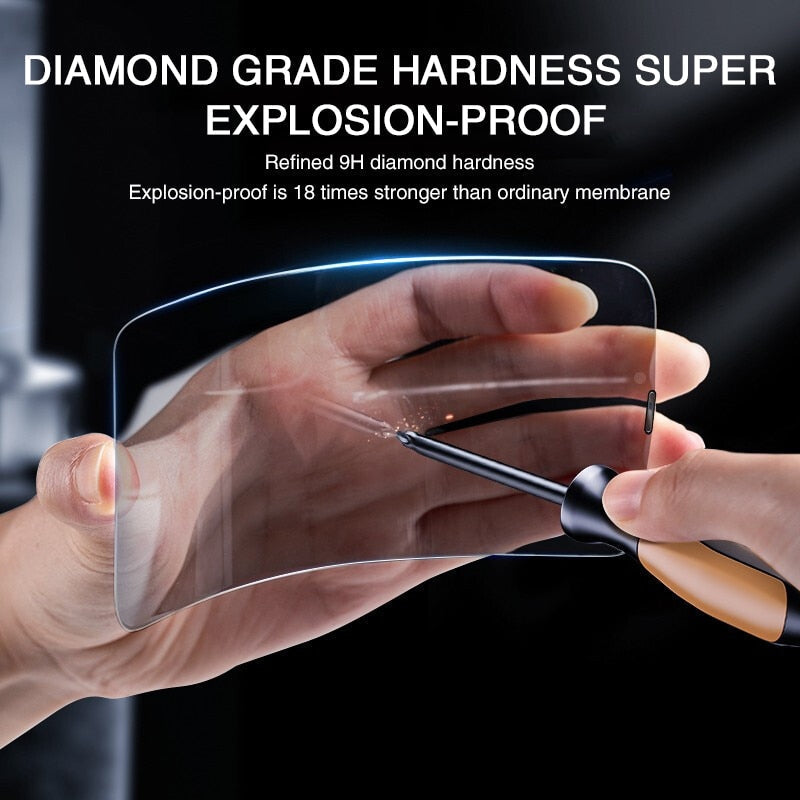 Full Cover Anti-Spy Screen Protector For iPhone 14 13 12 - theroxymob