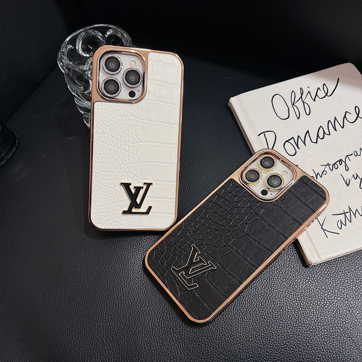 Premium Louis Vuitton Crocodile Pattern Color iPhone Case