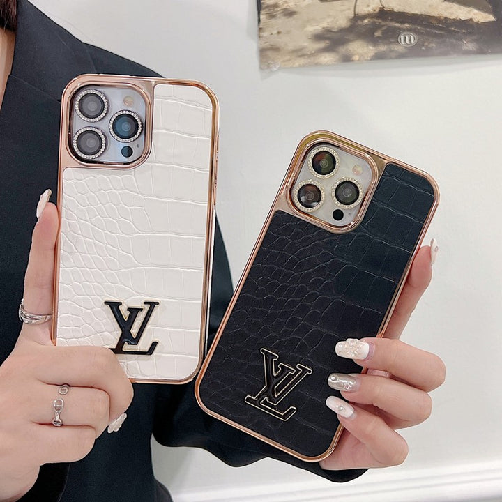 Premium Louis Vuitton Crocodile Pattern Color iPhone Case