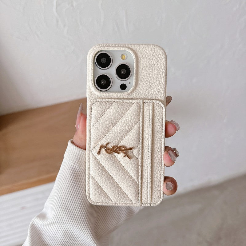 Saint Card Bag  Leather iPhone Case