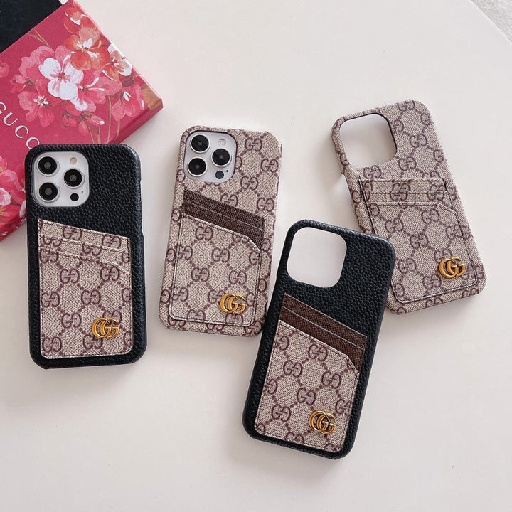 GG CARD BAG CLASSIC IPHONE CASE