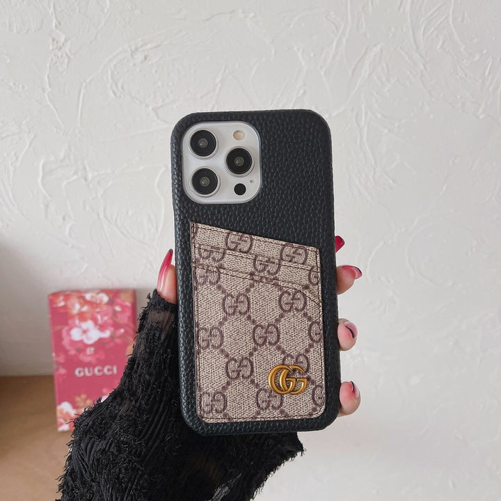 GG CARD BAG CLASSIC IPHONE CASE