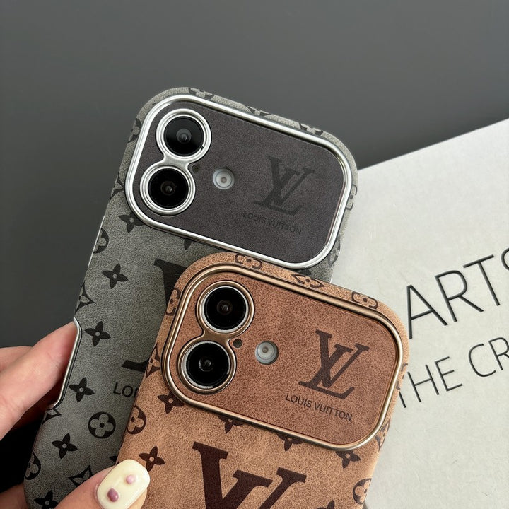 PREMIUM LOUIS VUITTON LEATHER IPHONE CASE