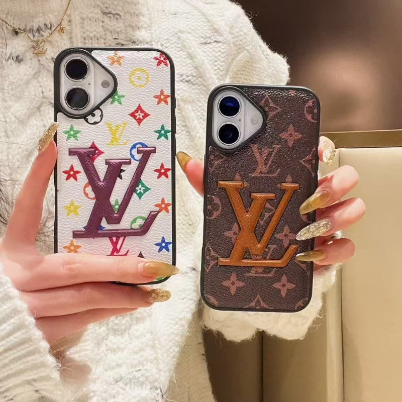 New Louis Vuitton Style Leather Case For iPhone