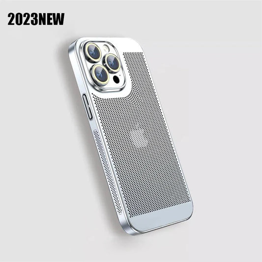 Electroplating Heat Dissipation iPhone Case For IPhone 16 - 13