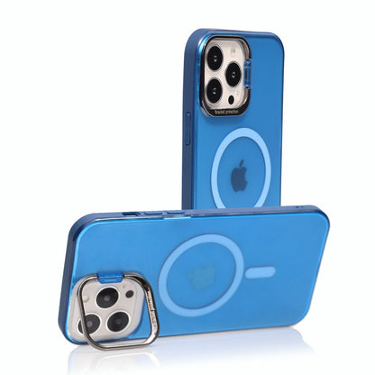 Magnetic Kickstand Magsafe Phone Stand Back Cover For iPhone 14 13 - theroxymob