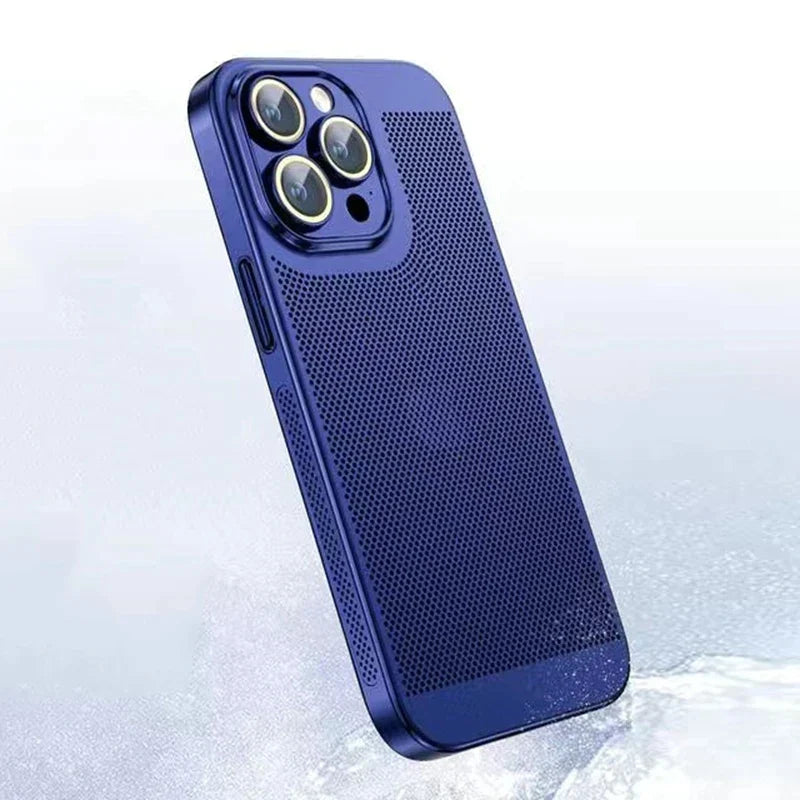 Electroplating Heat Dissipation iPhone Case For IPhone 16 - 13