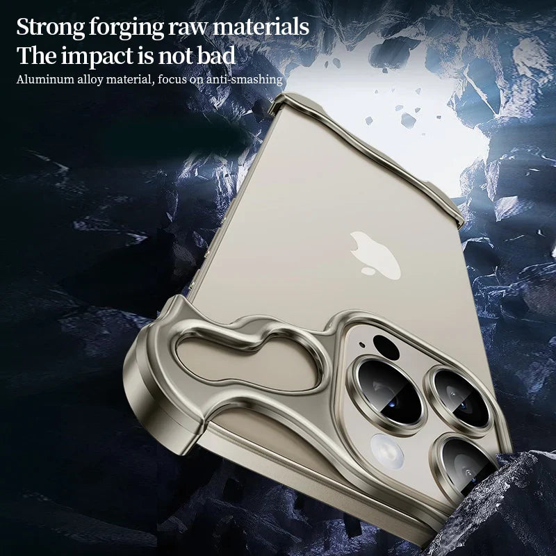 Titanium Aluminum alloy Phone Case For iPhone 14 15