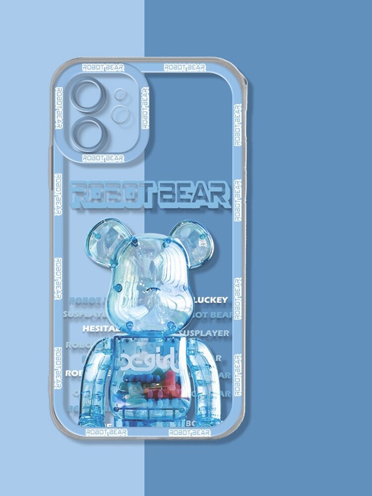 Trend Transparent Cartoon Graffiti For Iphone 14 13 - theroxymob