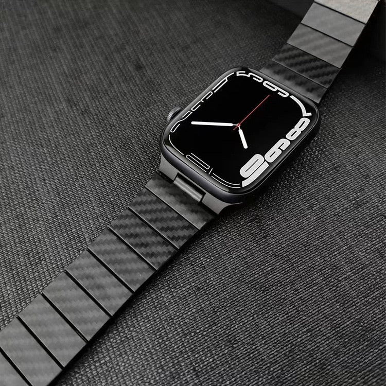 Carbon Fiber watch band for Apple Watch - theroxymob