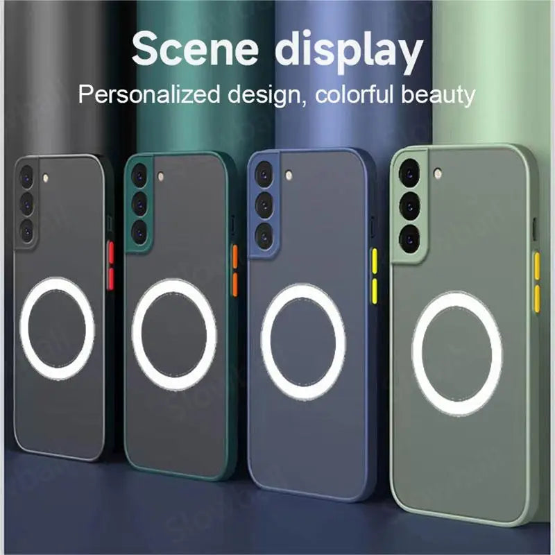 Magnet Matte Case For Samsung Galaxy S24-S23 Series