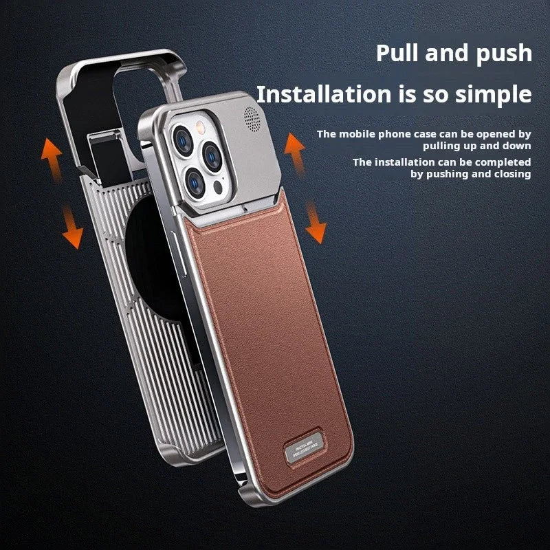 SHOCK-RESISTANT ALUMINUM ALLOY PERFUME CAP FOR IPHONE