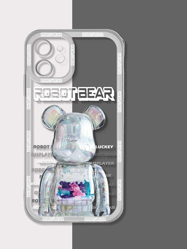 Trend Transparent Cartoon Graffiti For Iphone 14 13 - theroxymob