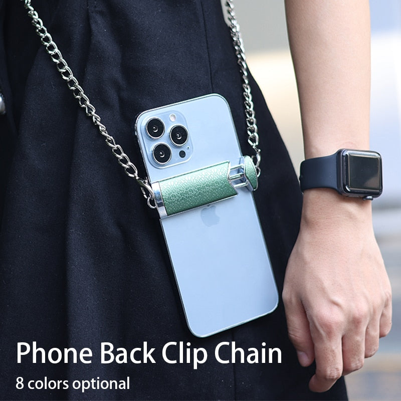 Clip Detachable Crossbody Chain for iPhone 14 13 - theroxymob