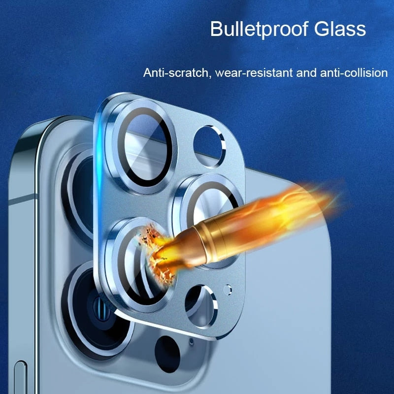 Full Cover Camera Lens Protector For iphone 14 13 12 - theroxymob