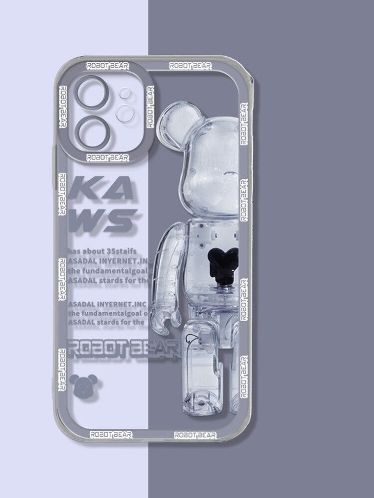 Trend Transparent Cartoon Graffiti For Iphone 14 13 - theroxymob