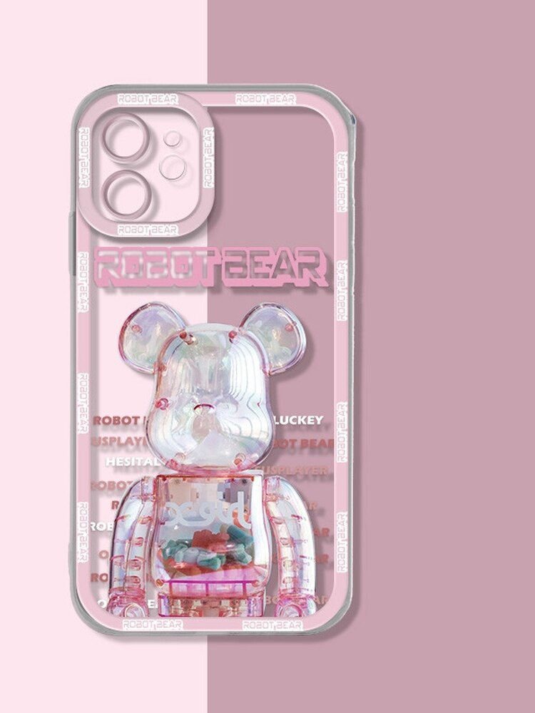 Trend Transparent Cartoon Graffiti For Iphone 14 13 - theroxymob