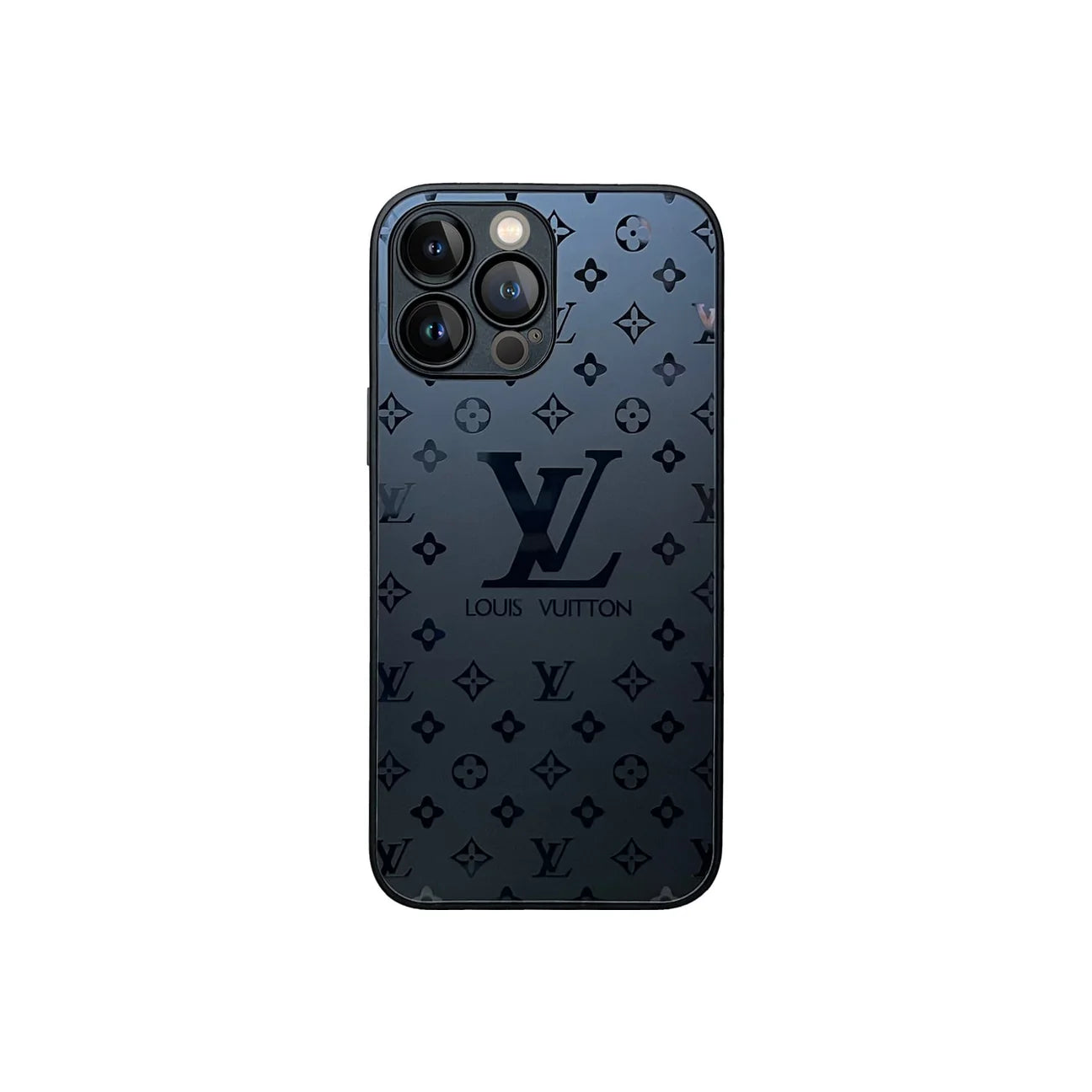 Luxury Louis Vuitton Frosted Matte  Case for iPhone 13 / 14 / 15 Series