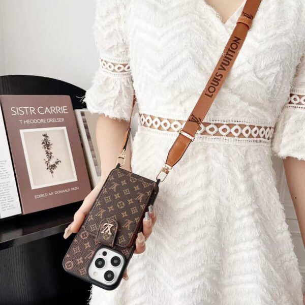 LOUIS VUITTON FOR IPHONE CASE WITH CARD HOLDER