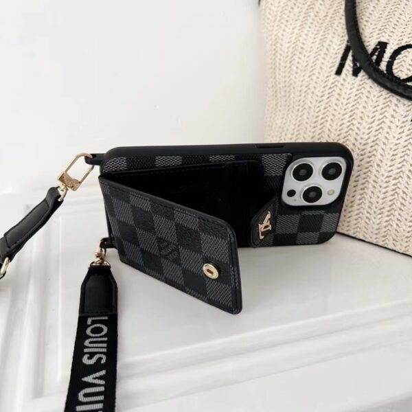 LOUIS VUITTON FOR IPHONE CASE WITH CARD HOLDER