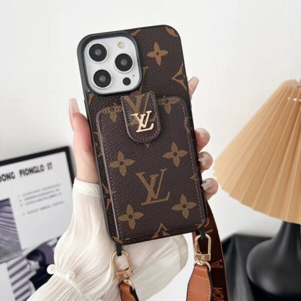 LOUIS VUITTON FOR IPHONE CASE WITH CARD HOLDER