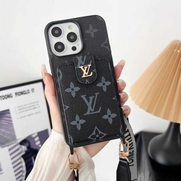 LOUIS VUITTON FOR IPHONE CASE WITH CARD HOLDER