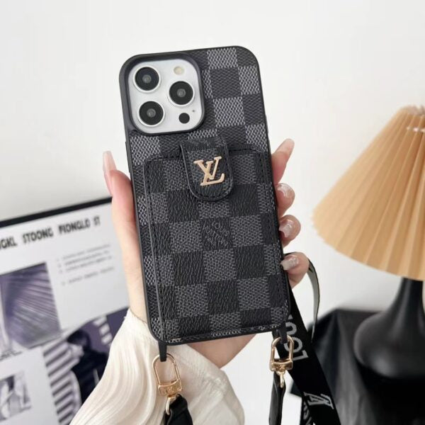 LOUIS VUITTON FOR IPHONE CASE WITH CARD HOLDER