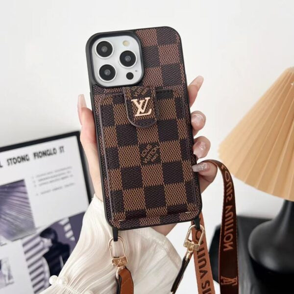 LOUIS VUITTON FOR IPHONE CASE WITH CARD HOLDER