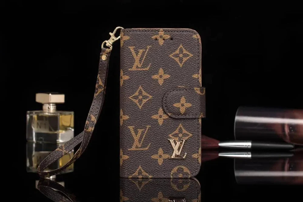 PREMIUM LV FASHION WALLET IPHONE CASE 16 TO 14