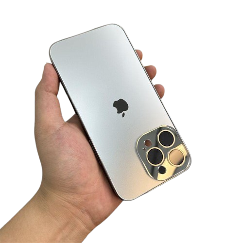 GLASS CAMERA LENS SHELL CASE FOR IPHONE 16 TO 14