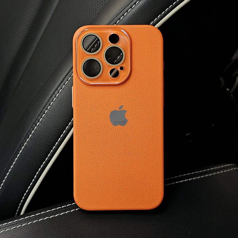 Luxury Leather Case For iPhone 16 / 15 / 14