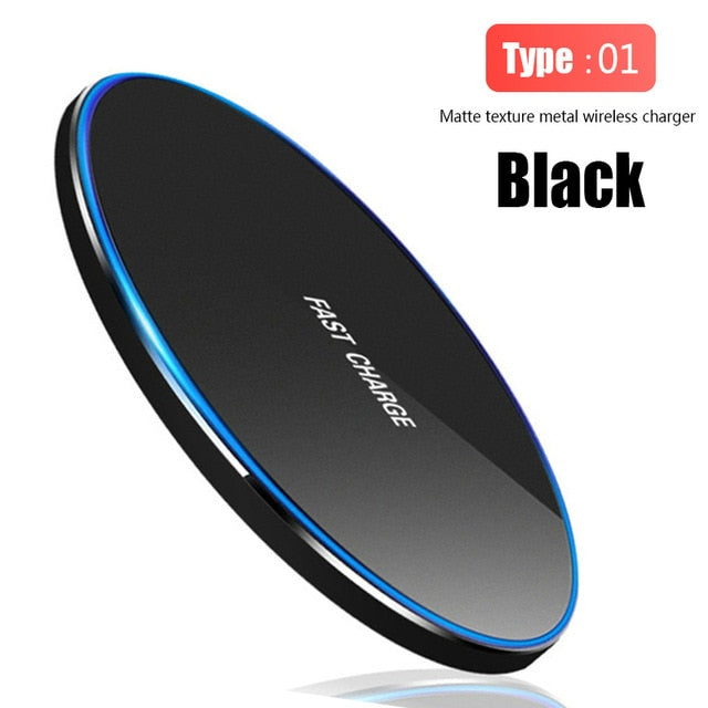 Fast Wireless Charger For Samsung Galaxy Charging Pad for iPhone - theroxymob