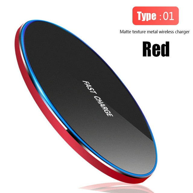 Fast Wireless Charger For Samsung Galaxy Charging Pad for iPhone - theroxymob