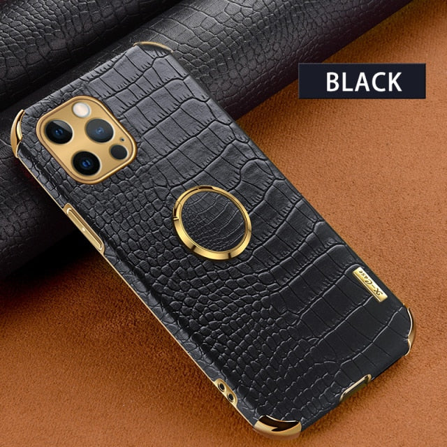 Luxury Cover Leather Shockproof - theroxymob