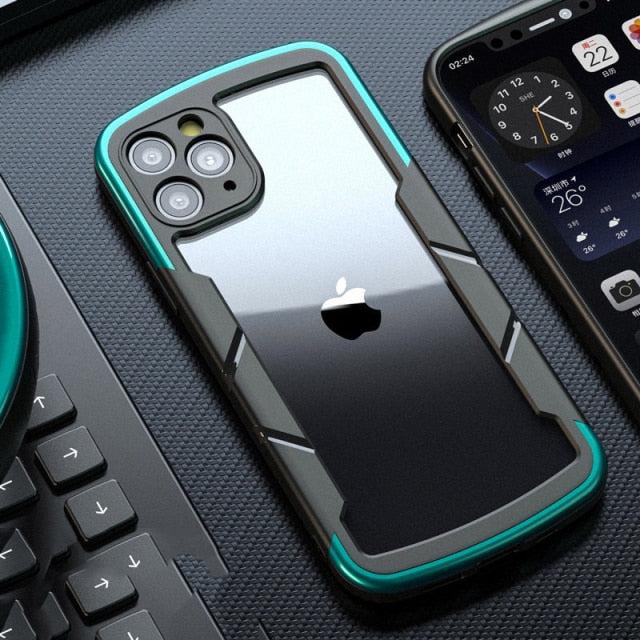 Luxury Case Transparent Shockproof Protective - theroxymob